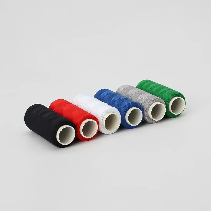 12-Color Polyester Embroidery Thread Set – Sewing & Crafts