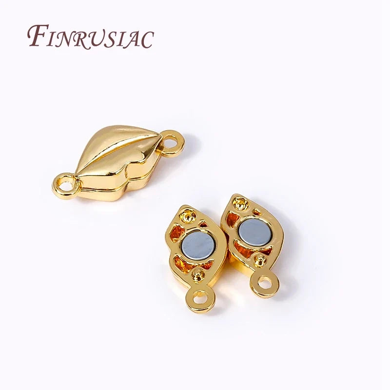 18K Gold Plated Magnetic Clasps – DIY Jewelry Connectors