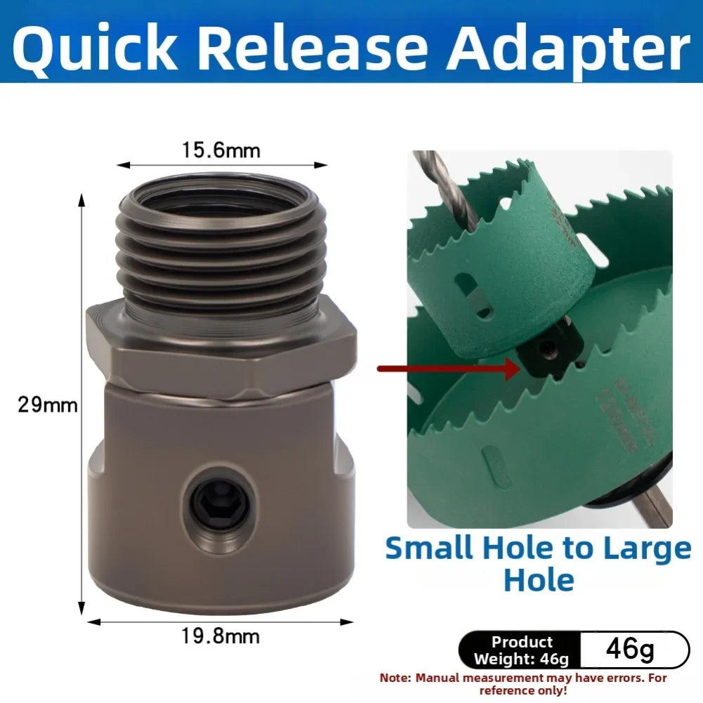 Quick-Release Hole Cutter Extension Rod | Drywall & Metal
