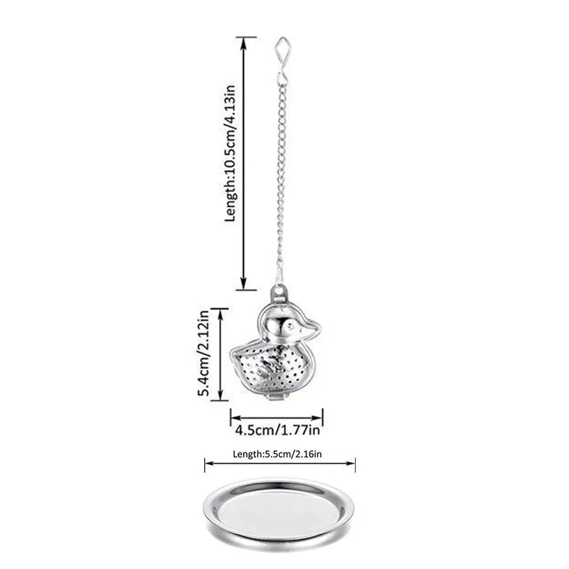 Stainless Steel Tea Infuser Strainer & Herbal Spice Filter