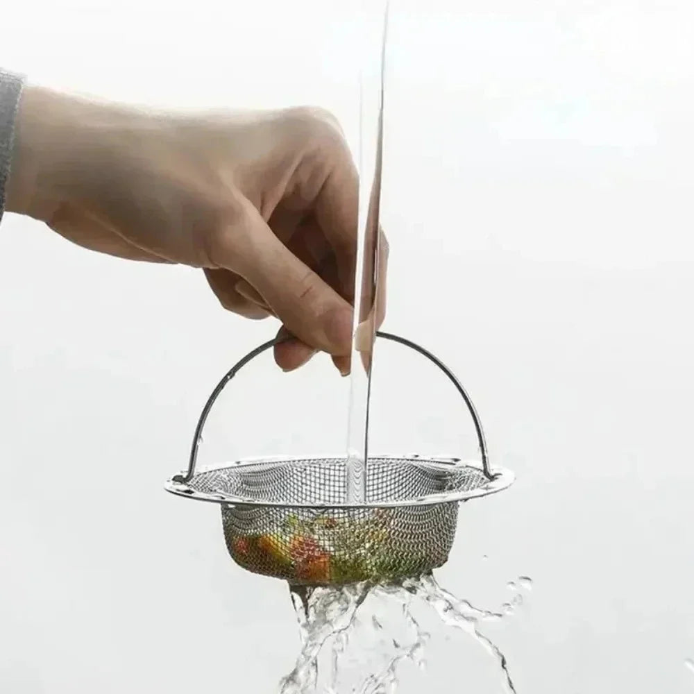 Stainless Steel Sink Strainer Drain Filter & Food Catcher