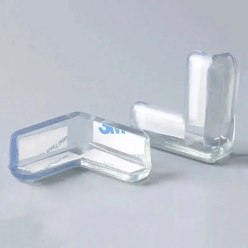 Transparent Silicone Corner Guards – Furniture Edge Bumpers