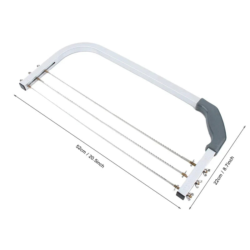 Adjustable Stainless Steel Cake Leveler Slicer – 3 Blades