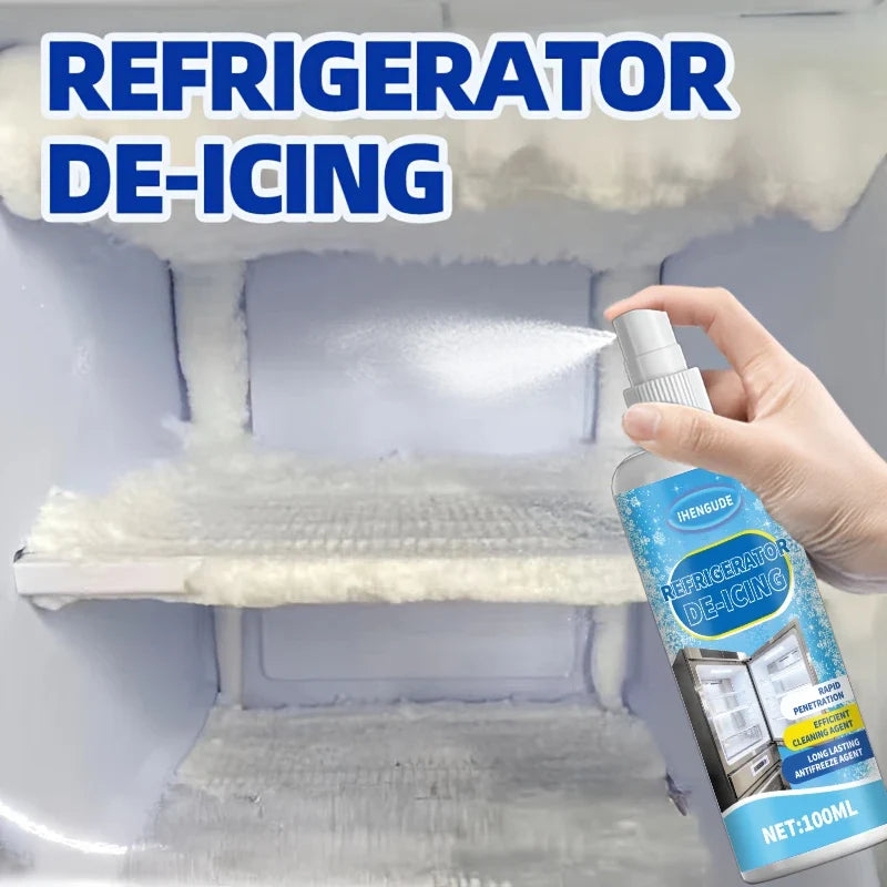 Refrigerator De-Icer & Defroster – Fast Ice Melting Solution