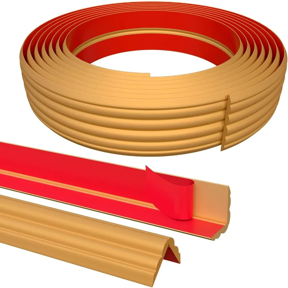 Self-Adhesive Wall Corner Protector – 1m Flexible Trim Strip