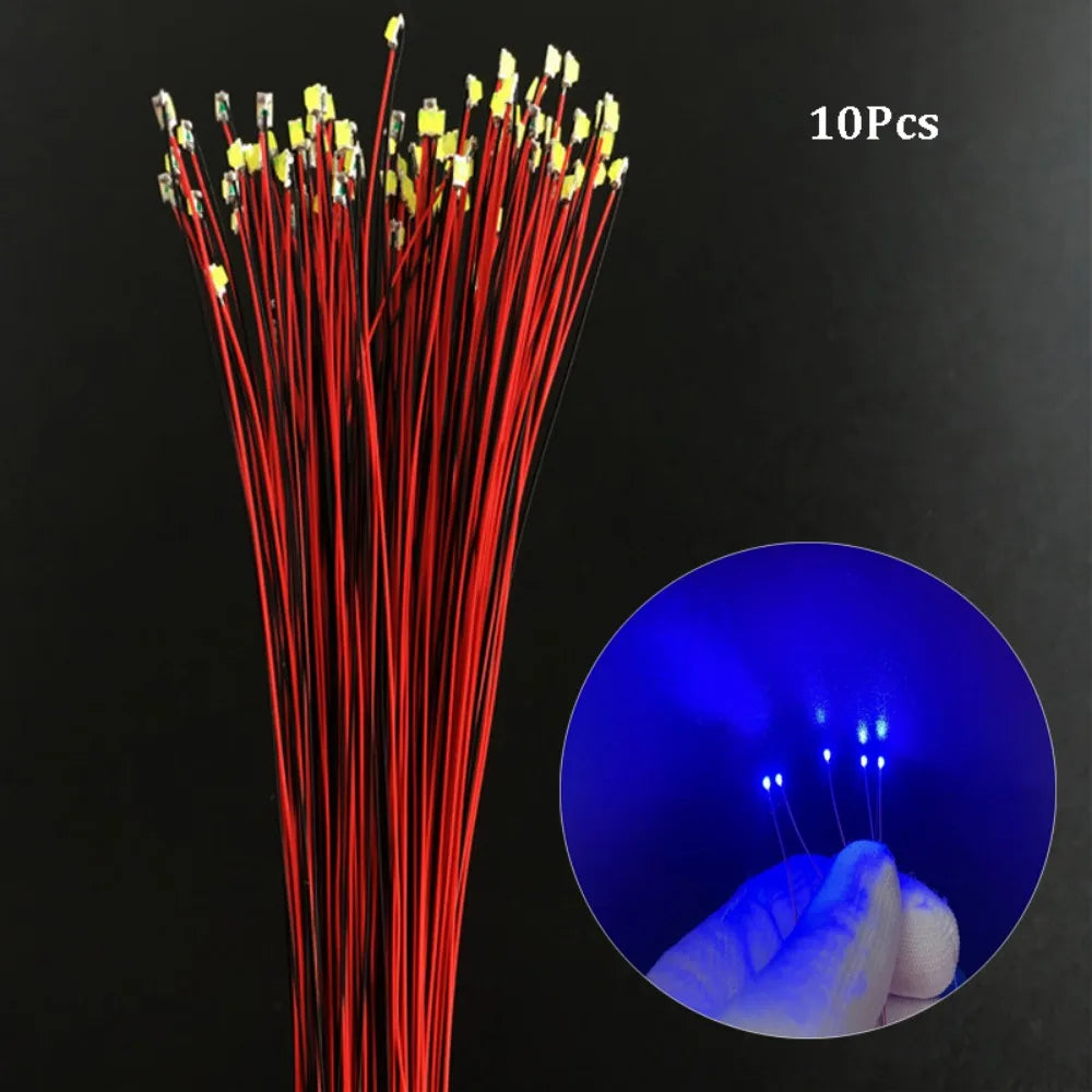 SMD 0805 Pre-Wired LED Lights for HO N OO Scale Model Trains