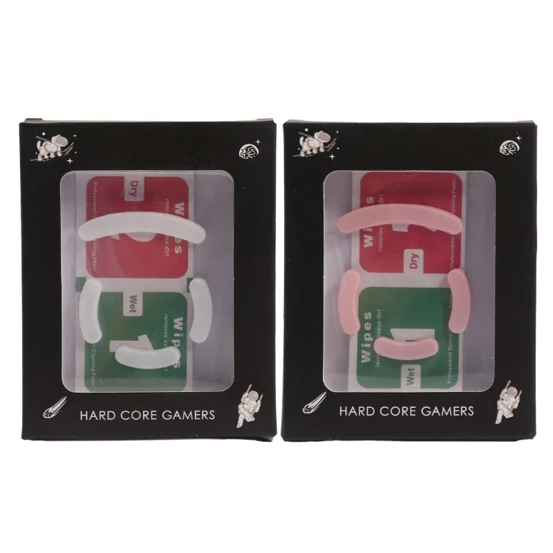 Glass Mouse Skates for G Pro Wireless – Curved Glide Pads