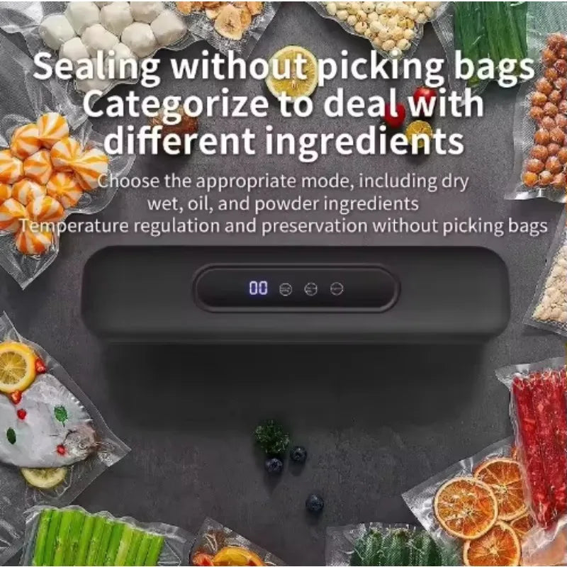 DUTRIEUX Mini Vacuum Sealer Machine | Digital Screen 120W