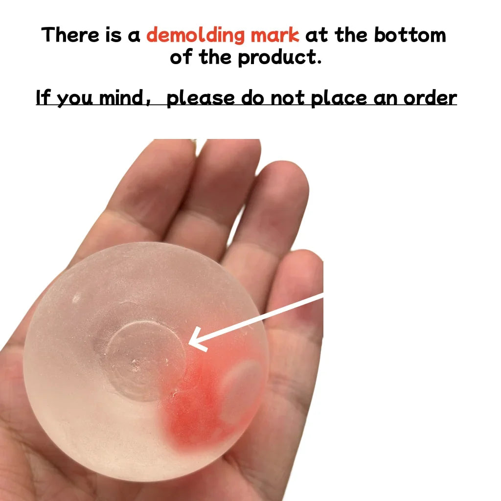 Strawberry Mochi Squishy Fidget Toy – Slow Rebound Squeeze