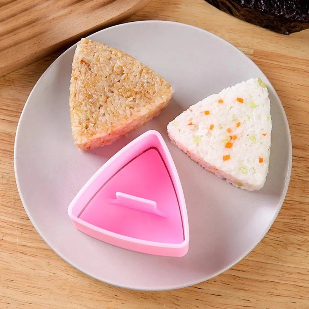 Triangle Onigiri Mold – Non-Stick Rice Ball Sushi Maker Kit