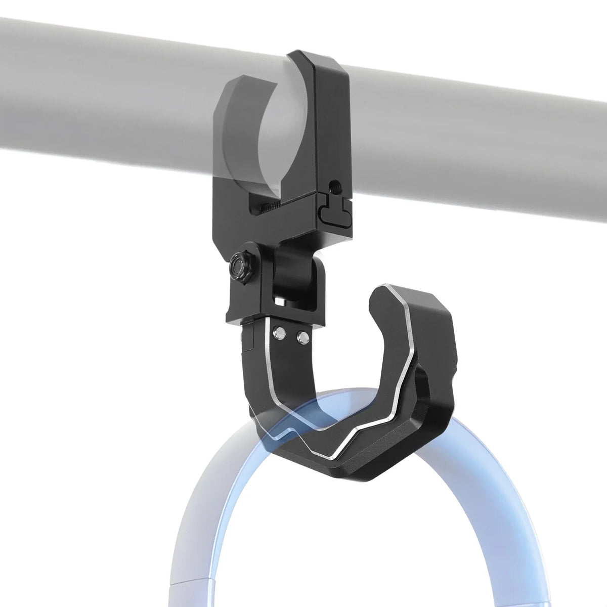UTV Roll Cage Helmet Hook – Aluminum, Fits 1.6"–2" Roll Bars