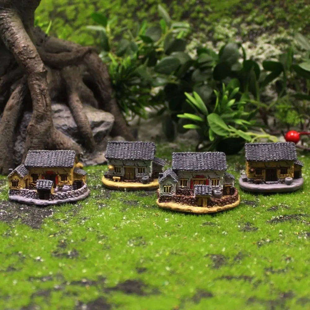 Resin Chinese Archway Miniature Figurine | DIY Home Decor