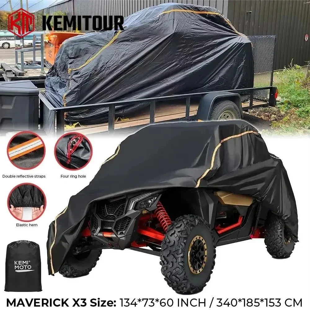 UTV Cover for Can-Am Maverick X3 2-Door 2017-2026 | KEMITOUR