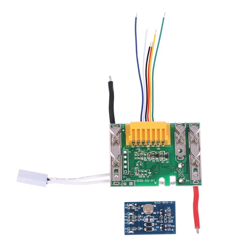 18V BL1830 Lithium Battery Protection Circuit Board PCB/LED