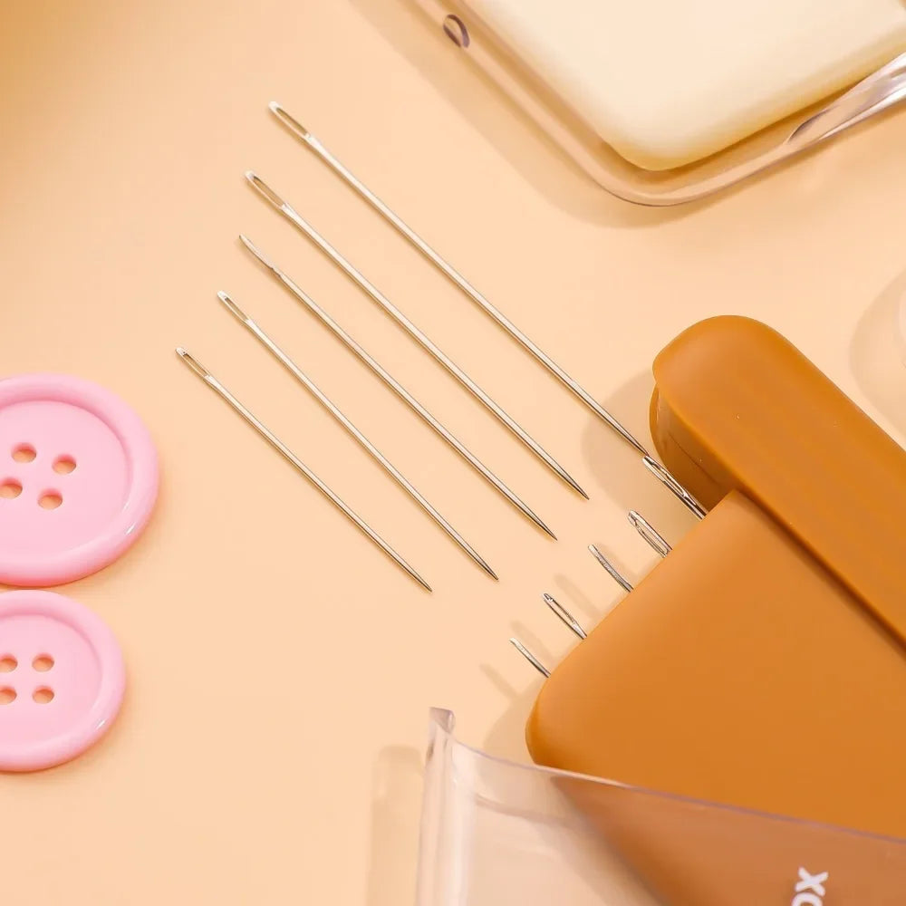 Magnetic Sewing Needle Box – 5-Size Embroidery Storage Case