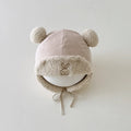 Toddler Lamb Fleece Ear Flap Beanie – Windproof Winter Hat