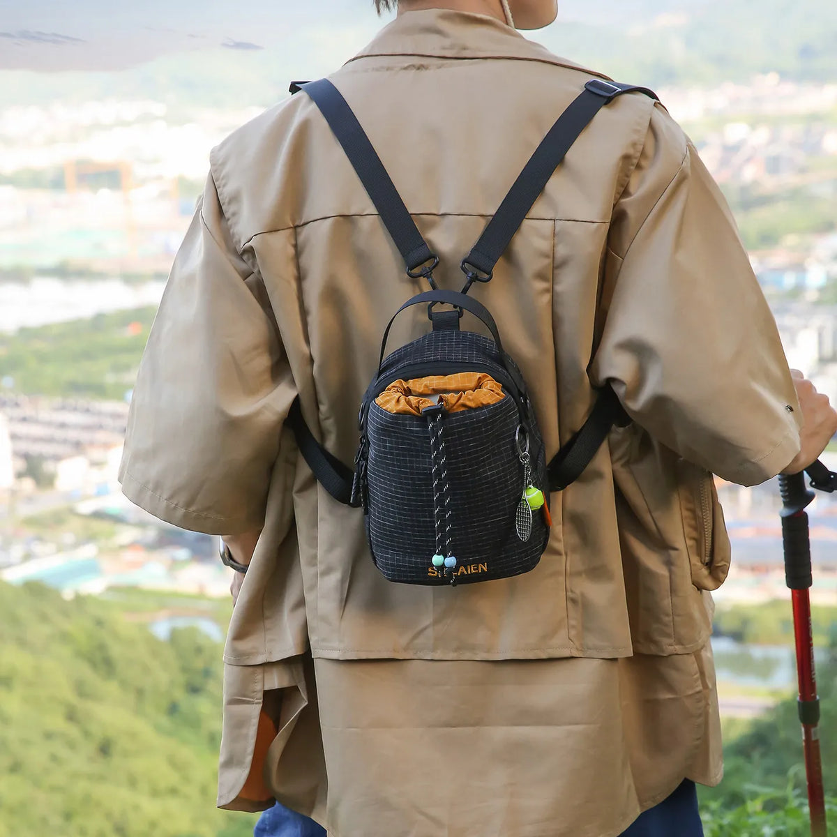Women's Lightweight Outdoor Backpack – Crossbody & Shoulder Bag
