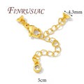 18K Gold Plated Extension Chain & Lobster Clasps | DIY Jewelry