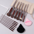 16-Piece Professional Makeup Brush Set with Bag | Nixie