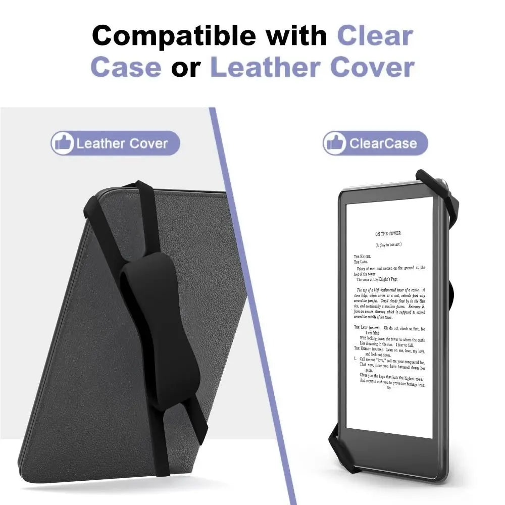 Silicone Tablet Hand Strap – Secure Grip for E-Readers & Tablets