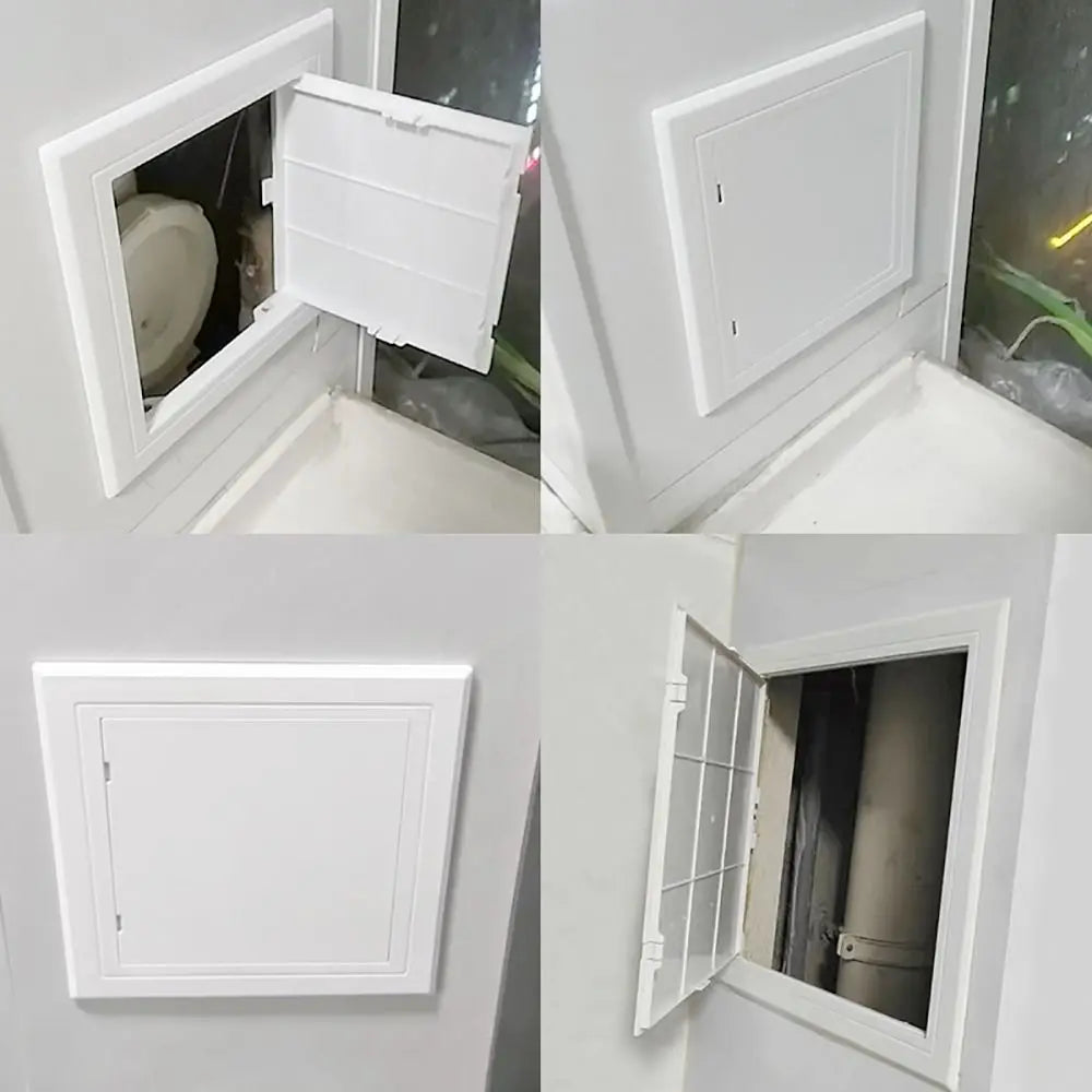 White ABS Access Panel Hatch Cover – Wall & Ceiling Inspection Door
