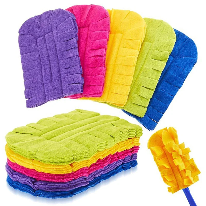 360° Electrostatic Microfiber Duster Refills – Washable & Reusable