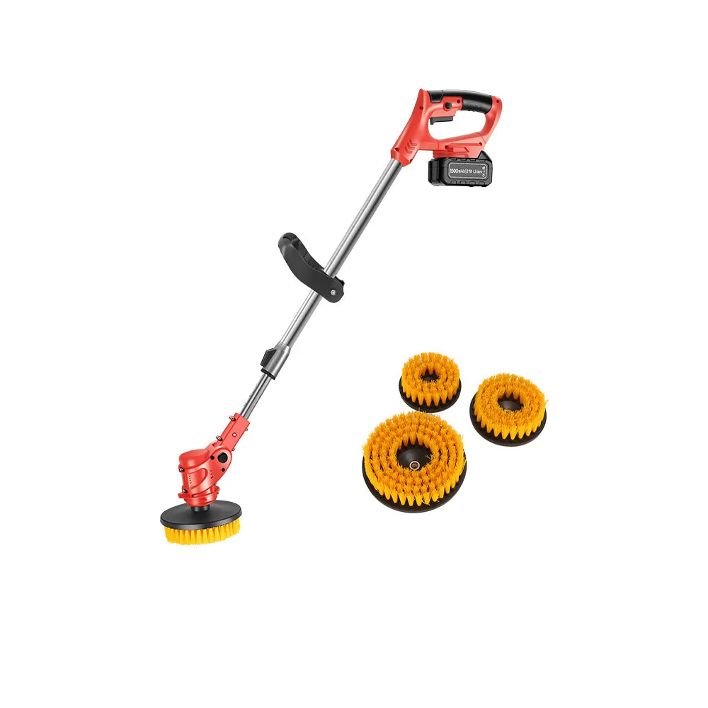 Retractable Electric Cleaning Brush – Bathroom & Home Scrubber