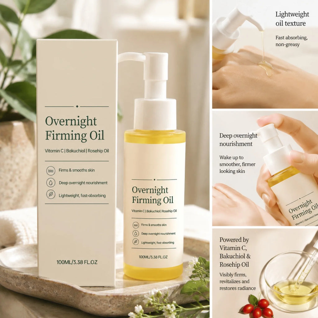 Vitamin C Firming Overnight Facial & Body Oil – 100ml