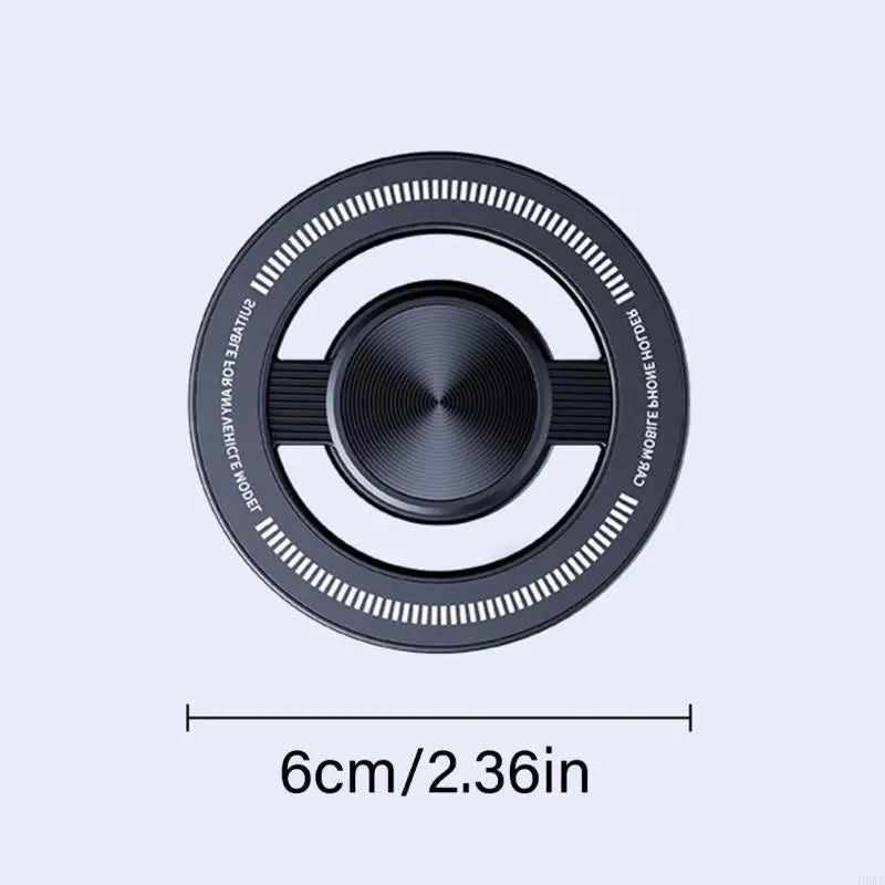 17mm Ball Joint Car Phone Mount Head – 360° Rotating Metal ABS