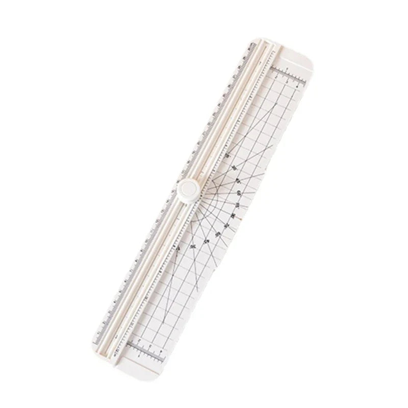 Paper Photo Trimmer with Side Ruler – Scrapbooking Cutter Tool