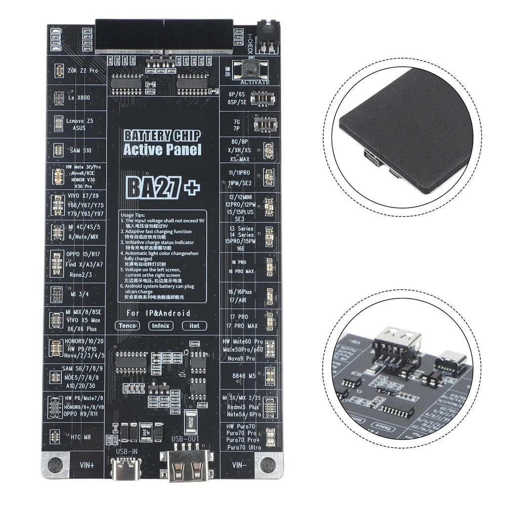 BA27+ Battery Activation Detection Board | iPhone & Android