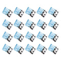 Transparent Push Clips with Storage Case | 20 or 40 Pcs