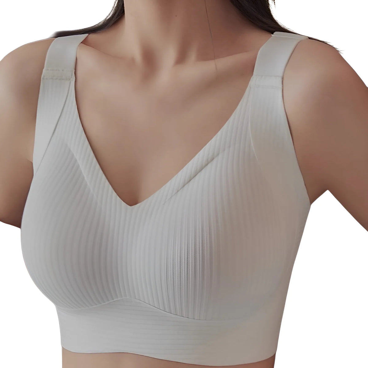 Women's Wireless Minimizer Bra – Seamless Full Coverage