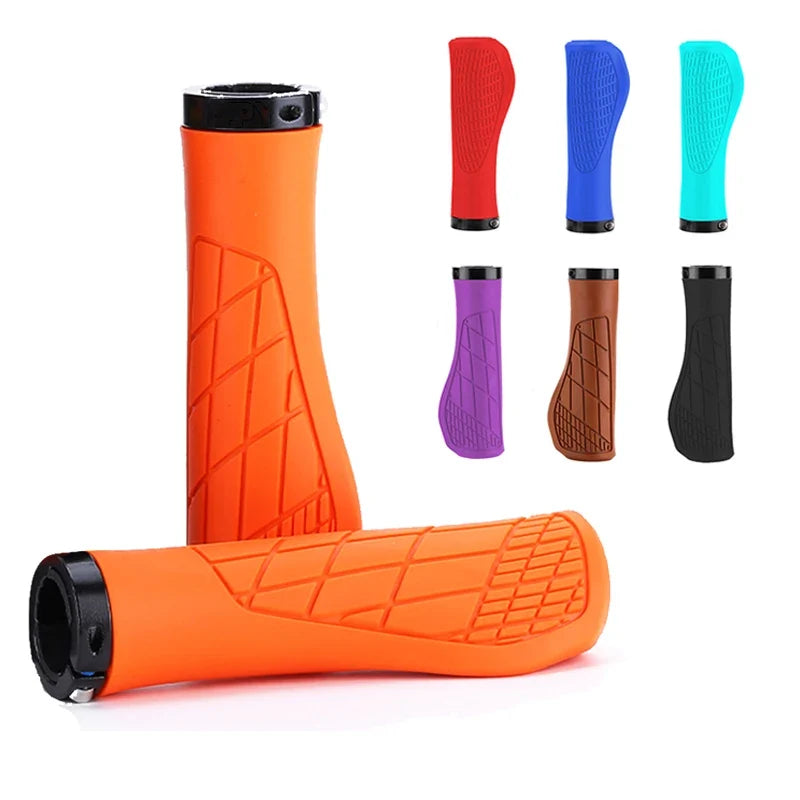 MTB Lock-On Bicycle Handlebar Grips – Anti-Slip Ergonomic