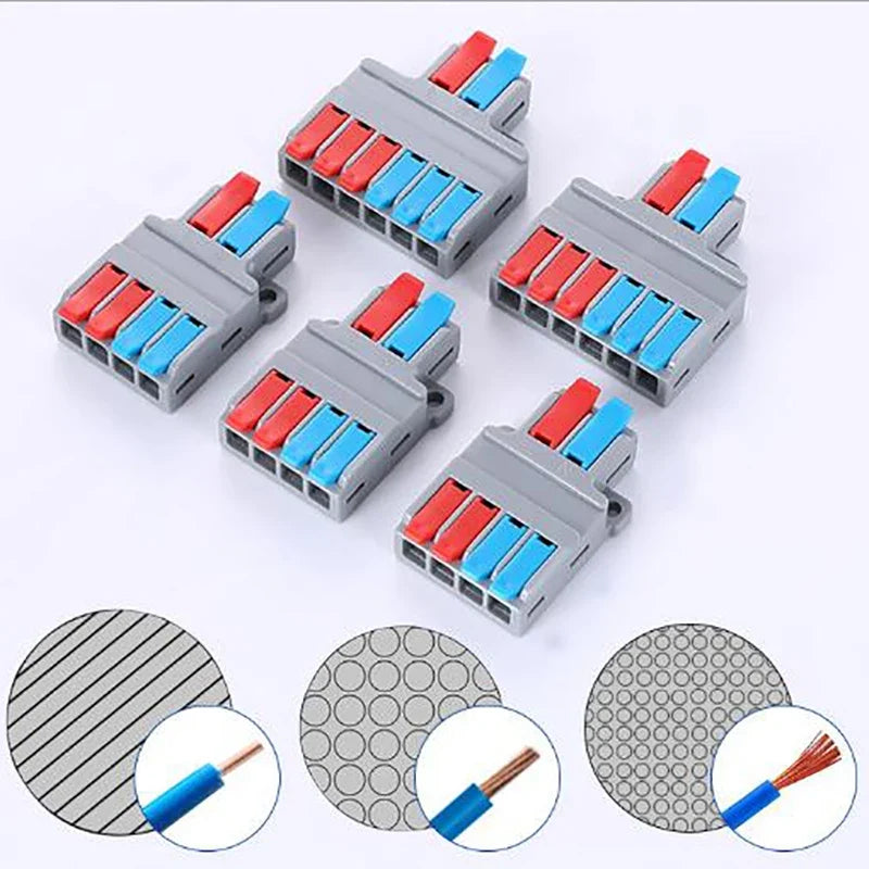 Quick Splitter 2-In 4/6-Out Wire Connector – Universal Cable
