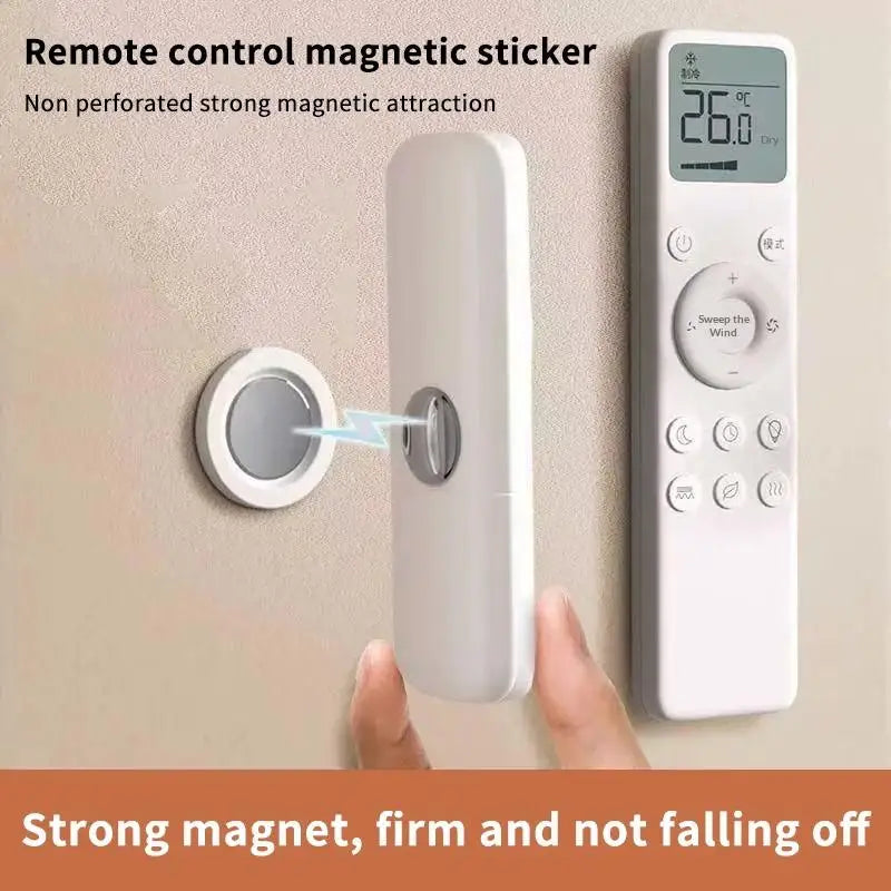 No-Drill Magnetic Remote Holder Wall Mount – 1/2/3/5 Pack
