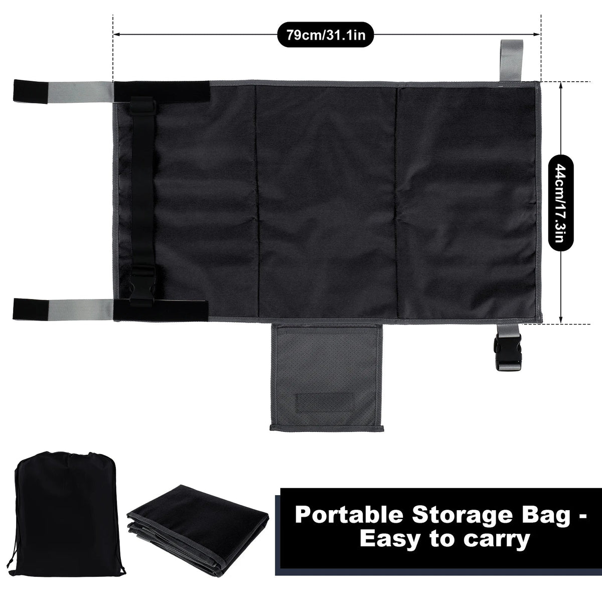 Toddler Airplane Bed & Footrest Hammock | Portable Travel Seat