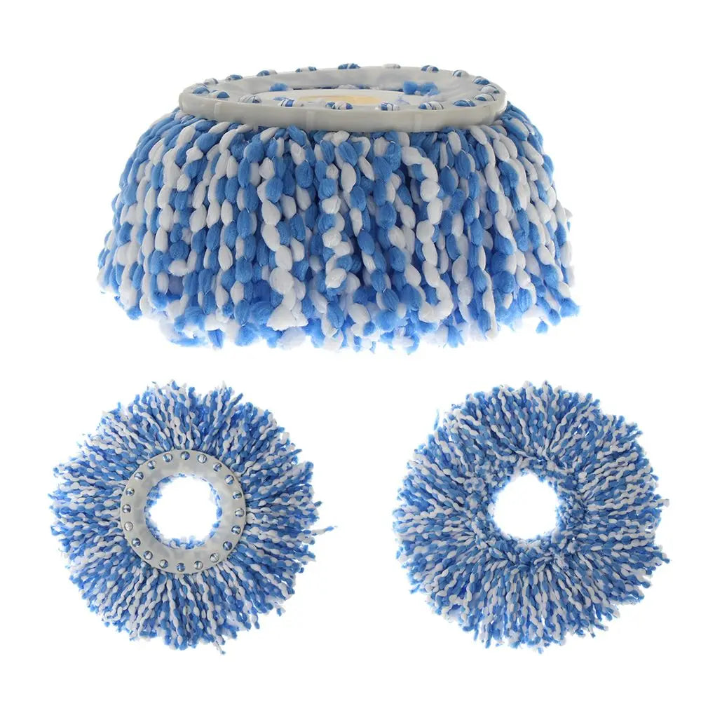 Microfiber Replacement Mop Head – 360° Rotating Cleaning Pad