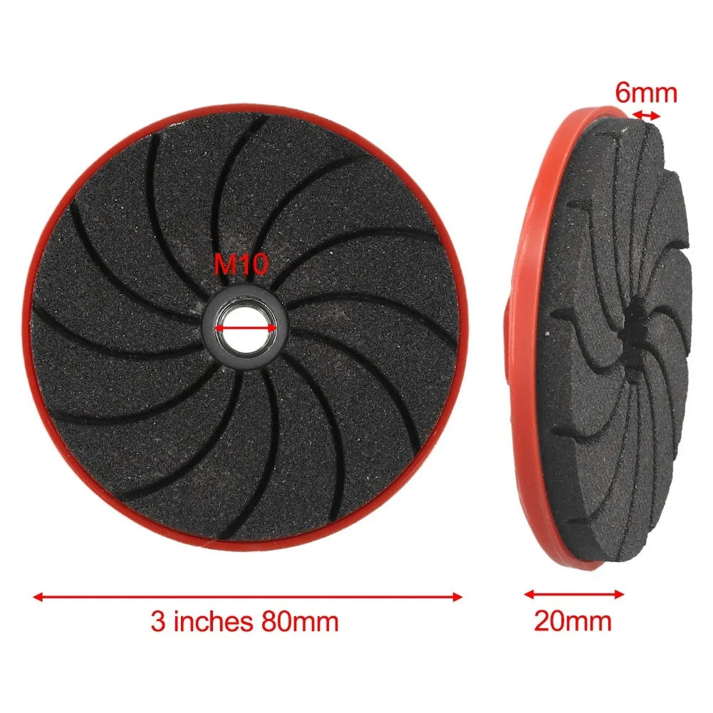 DAZZLEEX Industrial Grinding Polishing Disc | 50/100/200 Grit