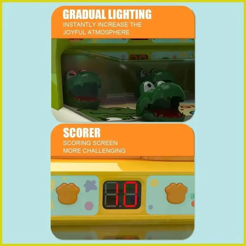 Alligator Desktop Pinball Machine – Kids Arcade Shooting Game