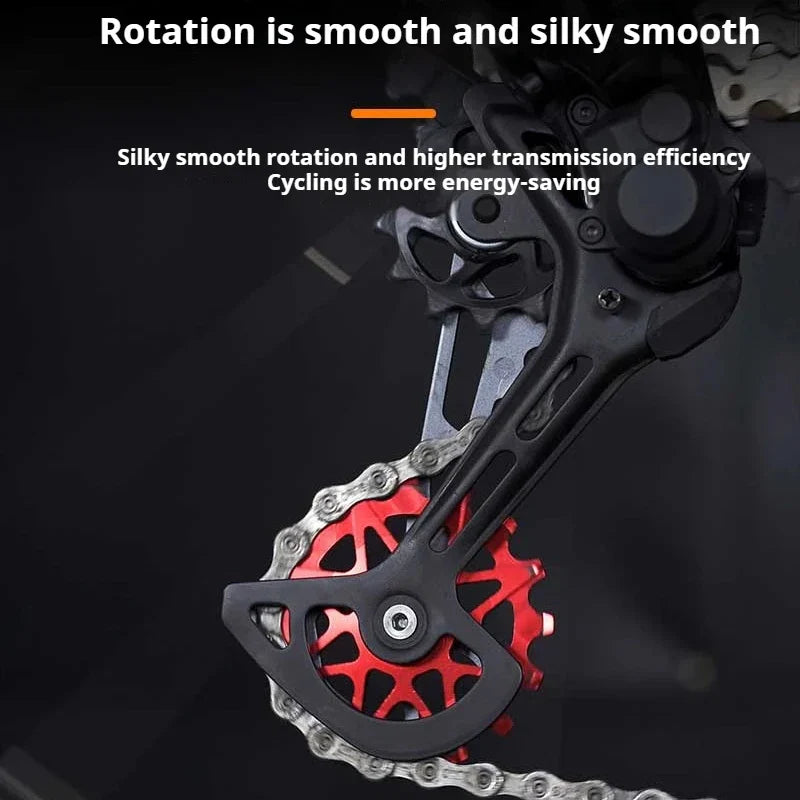ENLEE Ceramic Bearing Aluminum Jockey Wheel – MTB Derailleur Pulley