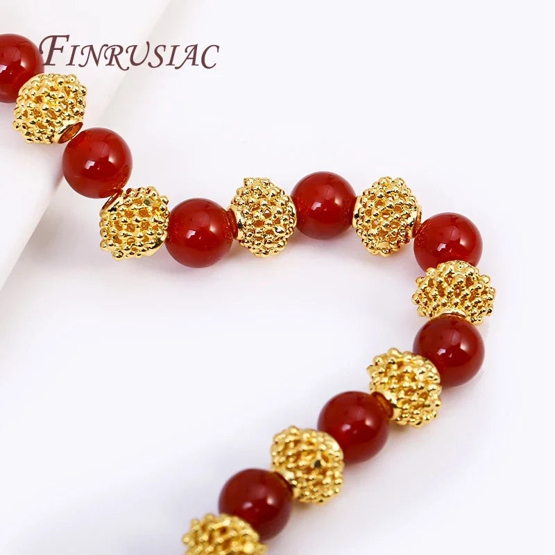 18K Gold Plated Lantern Spacer Beads 10x8mm | DIY Jewelry