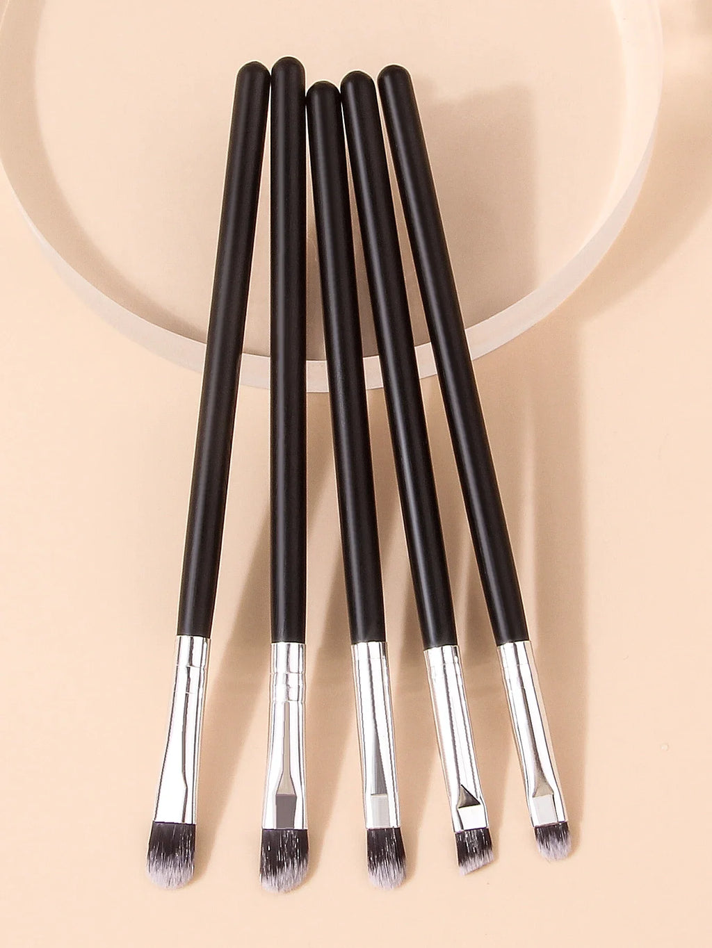 5-Piece Eye Makeup Brush Set – Eyeshadow & Blending Brushes