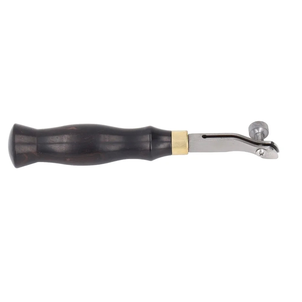 0.5mm Adjustable Leather Edge Beveler – Wood & Steel Trimmer
