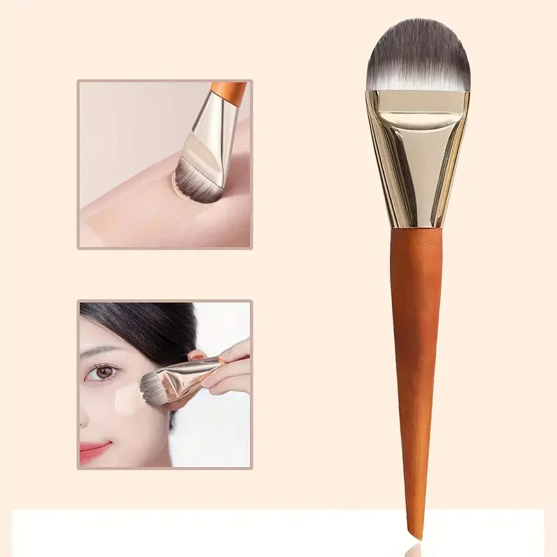 Ultra Thin Foundation & Contour Brush Set | Soft Blending