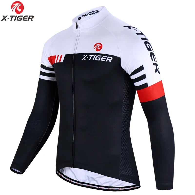 X-TIGER Winter Thermal Cycling Jersey | Long Sleeve Unisex