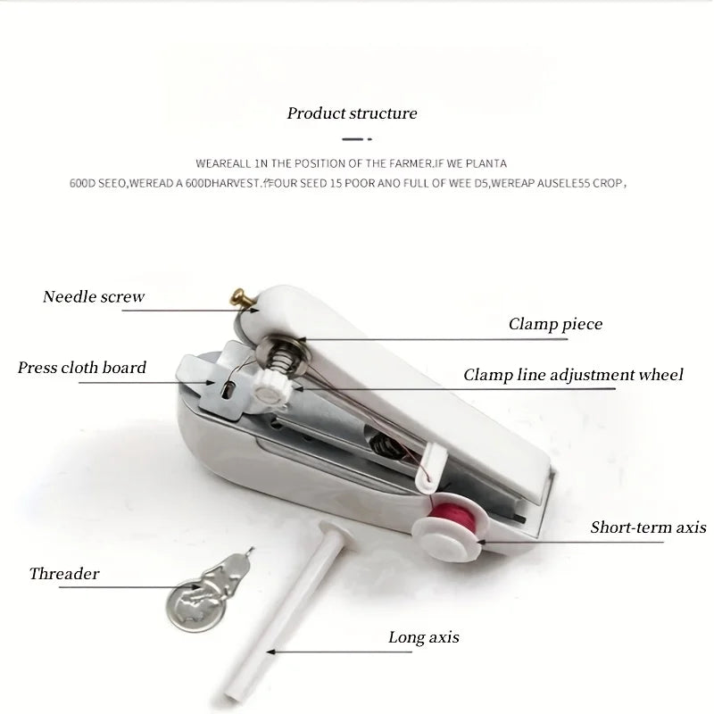 Portable Mini Manual Sewing Machine & Travel Sewing Kit