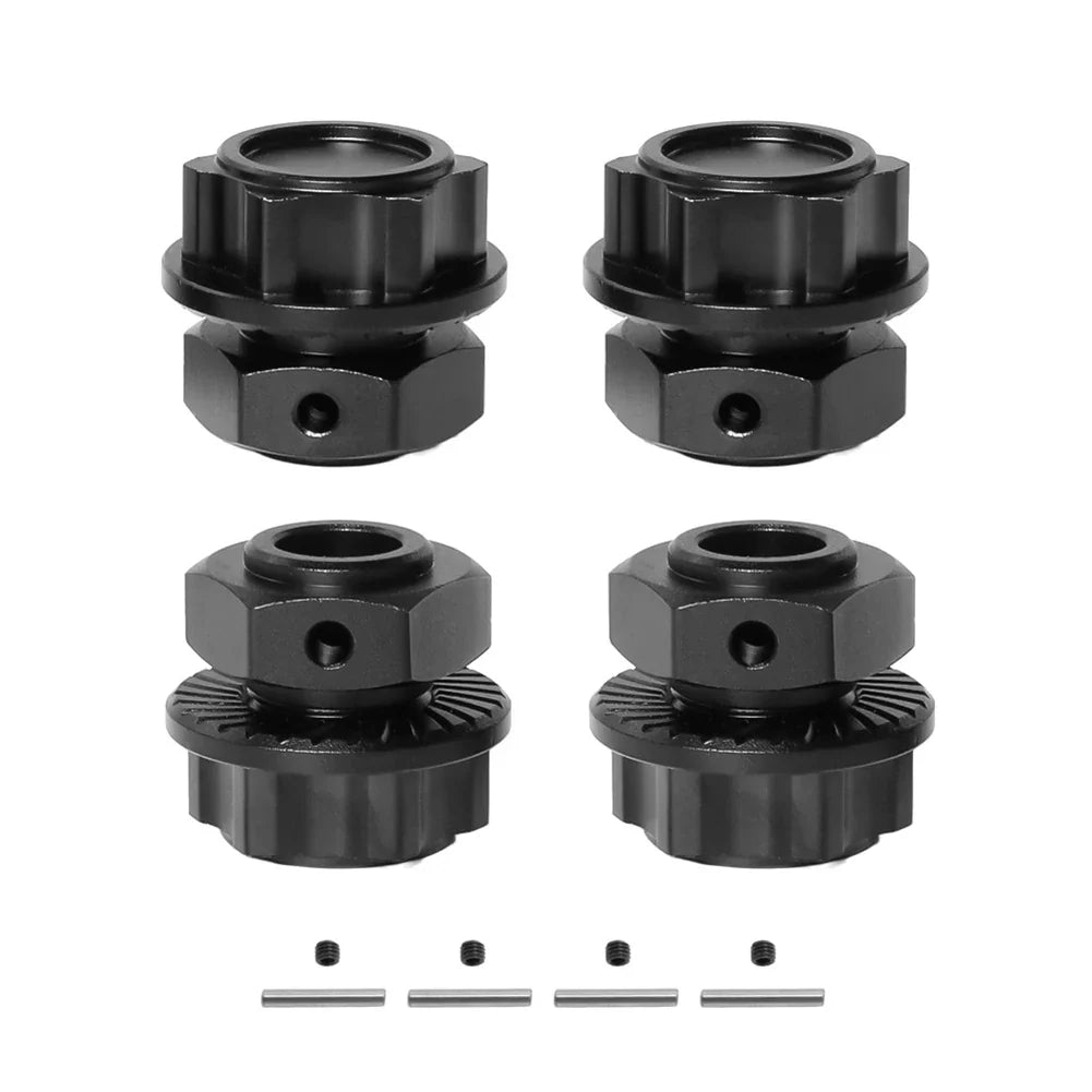 CNC Aluminum Wheel Hex Hub Adapter for 1/10 & 1/8 RC Cars