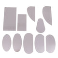 10-Piece Stainless Steel Clay Sculpting & Pottery Scraper Set