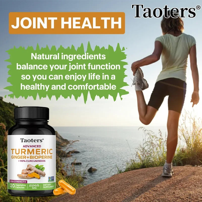 Turmeric Curcumin Capsules 2100mg with BioPerine – High Absorption